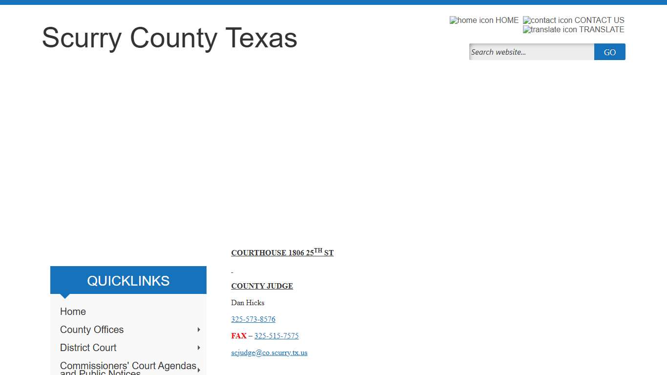 Scurry County, Texas